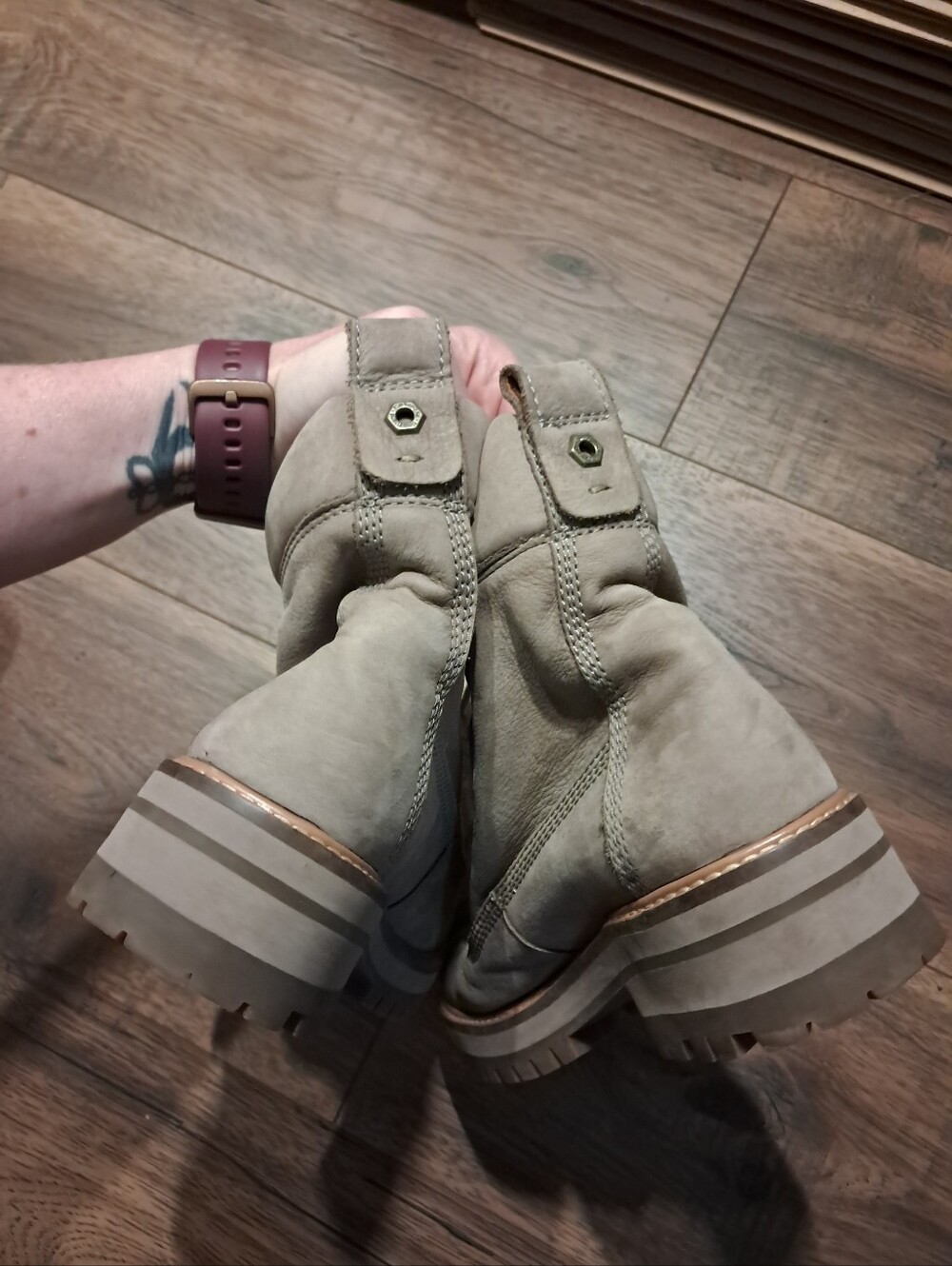 Timberland Womens Hiking Boots Size 8 - Picture 4 of 5